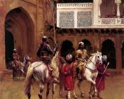埃德温罗德威克斯 - Indian Prince Palace of Agra